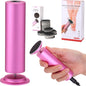Electric Foot Callus Remover, Adjustable Speed ​​(0-600Rpm), Adjustable Speed Foot Scrubber with 60 Pcs Sandpaper Discs, Electric Callus Remover for Feet,Pedicure Tool for Men and Women,Pink