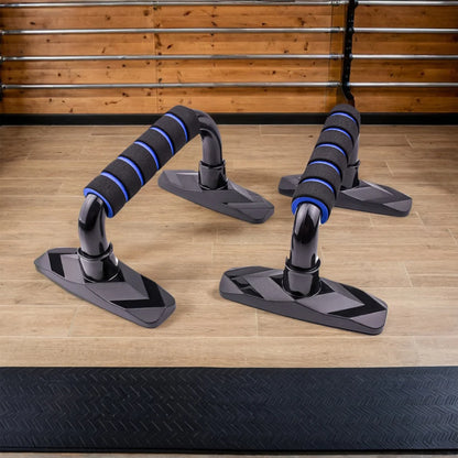 2Pcs Push up Bar Push up Stands Foam Handles Push up Grip Handle anti Slip Chest Fitness Equipment for Floor Workouts