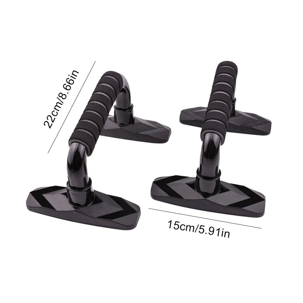 2Pcs Push up Bar Push up Stands Foam Handles Push up Grip Handle anti Slip Chest Fitness Equipment for Floor Workouts