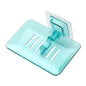 Soap Dish Shelf Transparent Drain Holder Punch-Free Paste Wall Mounted Soap Dispenser Bathroom Accessories Хранение В Ванной